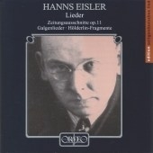 Eisler: Lieder, Vol 1