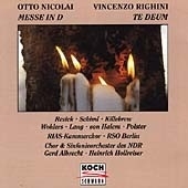Nicolai/Righini: Choral Works Nicolai/Righini: Choral Works