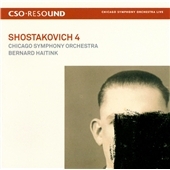 Shostakovich: Symphony No.4 Op.43 (5／8-11,13／2008／Live)  ／ Bernard Haitink(cond), CSO ［CD+DVD］