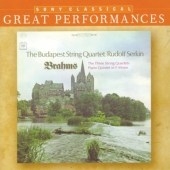 Brahms: String Quartet No.1-3, Piano Quintet Op.34 / Rudolf Serkin(p), Budapest String Quartet