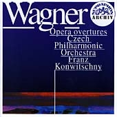 Wagner: Opera Overtures etc / Franz Konwitschny, Czech Philharmonic