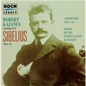 Kajanus conducts Sibelius, Vol.3