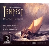 Stern, Michael/Kansas City Symphony/サー・アーサー・サリヴァン： 付随音楽「テンペスト」(全7曲)　シベリウス： 付随音楽「テンペスト」Op.109 (前奏曲、第2組曲、第1組曲(全20曲))[RR115]