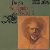 Dvorak: Symphonies nos 1-3 / Neumann, Czech PO