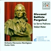 Pergolesi :La Serva Padrona/Stabat Mater:Gustav Kuhn(cond)/Marchigiana Philharmonic Orchestra/etc 