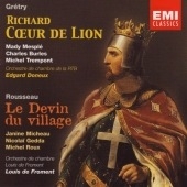 Gretry: Richard Coeur de Lion; Rousseau / Doneux, et al Gretry: Richard Coeur de Lion; Rousseau / Doneux, et al