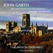 Garth: 6 Concertos for Violincello / Richard Tunnicliffe(vc), Pavlo Beznosiuk(cond), The Avison Ensemble
