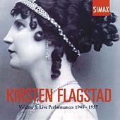 Kirsten Flagstad, Vol.3 (Live perfs, 1948-57)