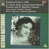 Kathleen Ferrier sings Arias and Scenes from Bach
