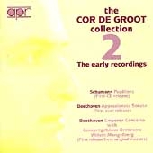 COR DE GROOT COLLECTION VOL.2 -EARLY RECORDINGS:SCHUMANN/BEETHOVEN:WILLEM MENGELBERG(cond)/ACO