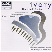 Ivory - Asia: Scherzo Sonata, etc / Shames, Bridge Ensemble Ivory - Asia: Scherzo Sonata, etc / Shames, Bridge Ensemble