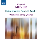 ˥եڻͽ/Krzysztof Meyer String Quartets Nos. 1, 2, 3 and 4[8573165]