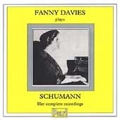 Fanny Davies plays Schumann