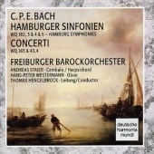 C.P.E. Bach:Hamburg Sinfonias/Concertos:Thomas Hengelbrock(cond)/Freiburger Barockorchester/Andreas Staier(cemb)/Hans-Peter Westermann(ob)