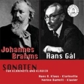 Brahms/Gal: Clarinet Sonatas Brahms/Gal: Clarinet Sonatas