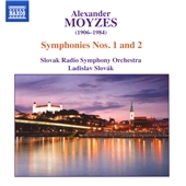 Alexander Moyzes: Symphonies Nos. 1 and 2