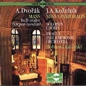 Dvorak, Kozeluh: Masses / Kulinsky, Prague Philharmonic