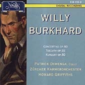 Burkhard: Konzert Op.50, Concertino Op.60, Toccata Op.55