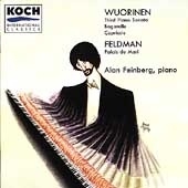 Wuorinen: Third Piano Sonata, etc;  Feldman / Alan Feinberg