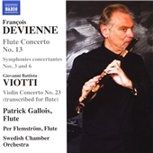 Francois Devienne: Flute Concerto No. 13; Symphonies concertantes Nos. 3 and 6; Giovanni Battista Vi