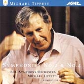 Tippett:  Symphonies Nos 2 and 4