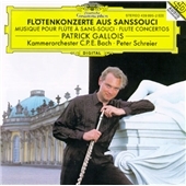 Flute Concertos of the Sans-Souci -C.P.E.Bach, F.Benda, F.the Great, etc / Patrick Gallois(fl), Peter Schreier(cond), Carl Philipp Emanuel Bach Chamber Orchestra, etc Flute Concertos of the Sans-Souci -C.P.E.Bach, F.Benda, F.the Great, etc / Patrick Gallois(fl), Peter Schreier(cond), Carl Philipp Emanuel Bach Chamber Orchestra, etc