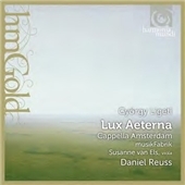 Ligeti: Lux Aeterna, Sonatas for Viola Solo, Three Fantasies after Friedrich Holderlin, etc