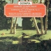 Lyapunov: Symphony no 1, Ballade / Fedor Glushchenko Lyapunov: Symphony no 1, Ballade / Fedor Glushchenko