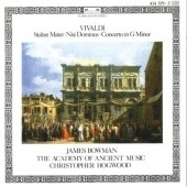 Vivaldi: Stabat Mater, etc / Hogwood, Bowman, et al