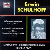 Schulhoff: Symphonies no. 2 & 3, Concerto / Israel Yinon Schulhoff: Symphonies no. 2 & 3, Concerto / Israel Yinon
