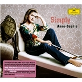 Simply Anne-Sophie -Vivaldi/Mozart/Beethoven/etc (+DV/+photo gallery & discography):Anne-Sophie Mutter(vn)/Trondheim Soloists/LSO/etc ［CD+DVD］