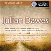 Julian Dawes: Violin Sonata, Horn Sonatina, Elegie for Violin, etc Julian Dawes: Violin Sonata, Horn Sonatina, Elegie for Violin, etc