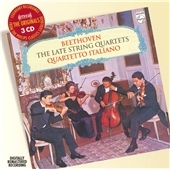 ꥢڻͽ/Beethoven The Late String Quartets No.12-No.16/Grosse Fuge Op.133 (1967-69)Quartetto Italiano[4758685]