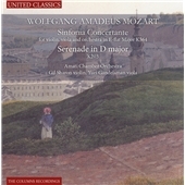 Mozart: Sinfonia Conertante, Serenade No.4 Mozart: Sinfonia Conertante, Serenade No.4