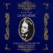 Prima Voce - Puccini: La Boheme / Berretoni, Gigli, Albanese Prima Voce - Puccini: La Boheme / Berretoni, Gigli, Albanese