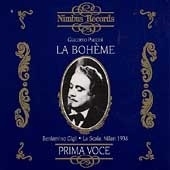 Prima Voce - Puccini: La Boheme / Berretoni, Gigli, Albanese