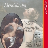 Mendelssohn: Symphonies no 3 & 4 / Peter Maag, Madrid SO