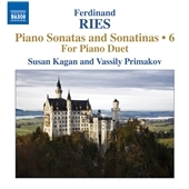 󡦥/Ferdinand Ries Piano Sonatas &Sonatinas Vol.6[8573063]