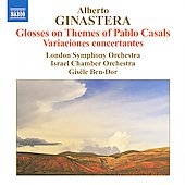 ヒナステラ:パブロ・カザルスの主題による変奏曲 Op.48 他