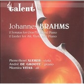 Brahms: 2 Sonatas for Gran Viola and Piano, 2 Lieder for Alt, Viola and Piano