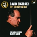 David Oistrakh -100th Birthday Edition: Violin Concertos & Chamber Music