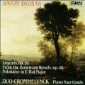 Dvorak: Works for Piano 4 hands Vol 1 / Crommelynck Duo