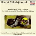 Gorecki: Symfonia no 1 "1959", etc / Bader, Krakow PO