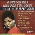 Just When I Needed You Most: The Best of Barbara Jones