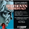 Beethoven: Symphony no 9 (Mahler Edition) / Tiboris, Brno PO