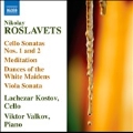 Roslavets: Cello Sonatas No.1, No.2, Meditation, Dances of the White Maidens, etc