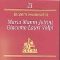 Martini & Rossi Concert Series - Manni-Jottini, Lauri-Volpi