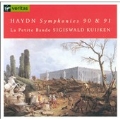 Haydn: Symphonies no 90 & 91 / Kuijken, La Petite Bande