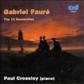 Faure: The 13 Barcarolles / Paul Crossley