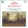Reger: Orchestral Variations